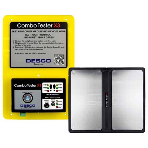 COMBO TESTER X3, WITH DUAL FOOT PLATE