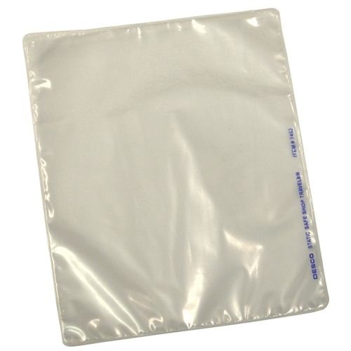 SHOP TRAVELER, WITH POCKET, 10'' x 12'', 3 MIL, PACK OF 25