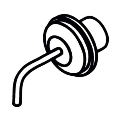 PACE 1121-0338-P1 TIP TJ SINGLEJET CURVED
