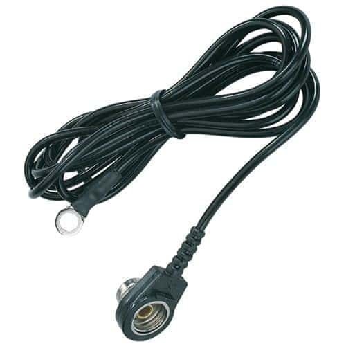 CORD, GROUND, STACKING SNAP, WITH RESISTOR, 10'