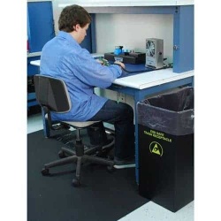 MAT, STATFREE CV280, BLACK, CONDUCTIVE, 0.080''x36''x48''