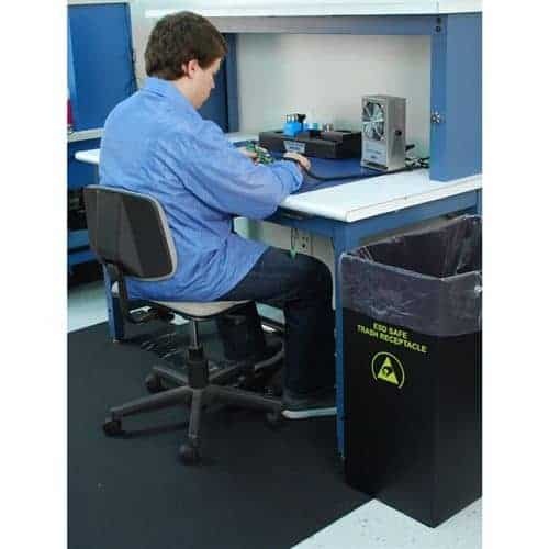 MAT, STATFREE CV280, BLACK, CONDUCTIVE, 0.080''x36''x48''