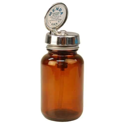 PURE-TOUCH, ROUND, AMBER GLASS 4 OZ