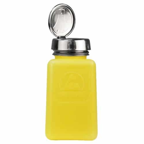 ONE-TOUCH,YELLOW,DURASTATIC SQ, HDPE, 6 OZ