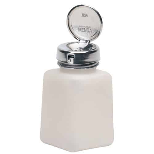 TAKE-ALONG, LOCKING, NATURAL SQUARE HDPE, 2 OZ
