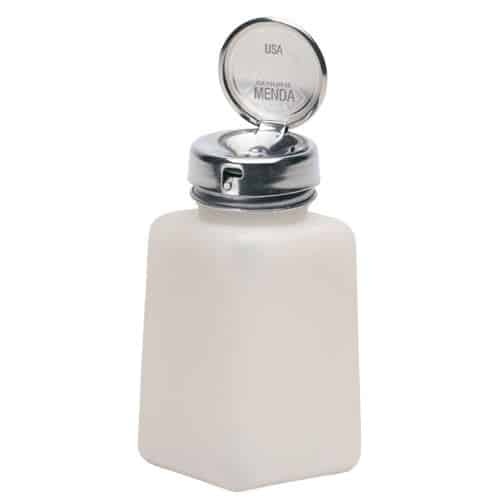 TAKE-ALONG, LOCKING, NATURAL SQUARE HDPE, 4 OZ