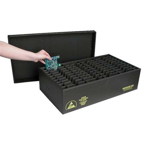 INPLANT HANDLER, CELL SIZE 8 x 8-1/8 x 1-1/4 IN ESD