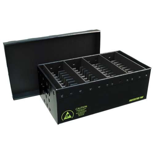 INPLANT HANDLER, PLASTEK, CELL SIZE, 12 x 4 x 1-1/4 IN ESD