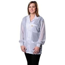 SMOCK, STATSHIELD, JACKET, KNITTED CUFFS, WHITE, 3XLARGE