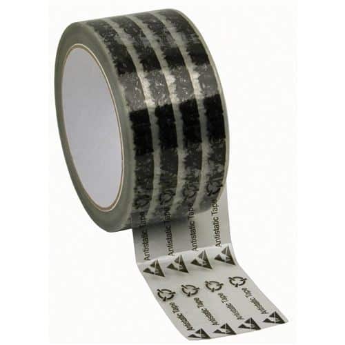 WESCORP CLEAR TAPE, W/SYMBOLS, 2''x72YDS, 3'' PAPER CORE