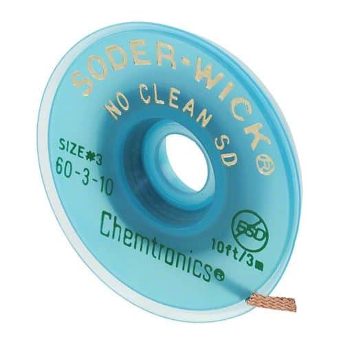 Chemtronics 60-3-10 Solder Wick .080/1.93mm Width