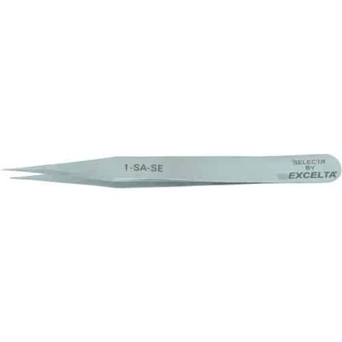 Tweezers Straight Fine 4.5 In.