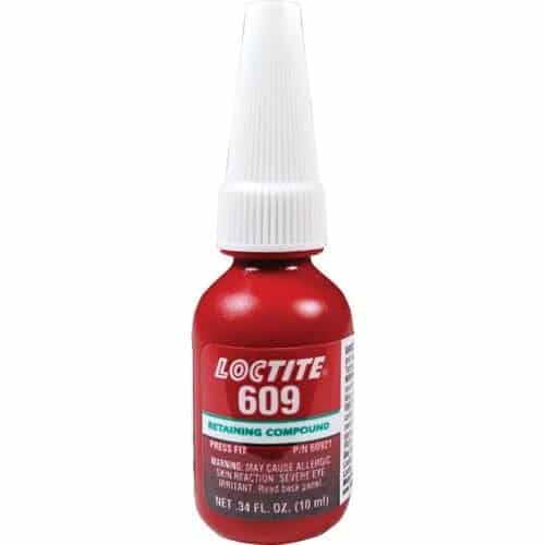 LOCTITE 609 Retaining Compound 10ml Green Bottle