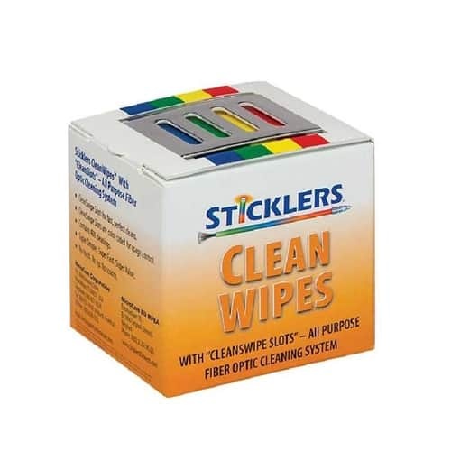 MCC-WCS100 Sticklers WIPE Fiber Optic Cleaner 400/Box