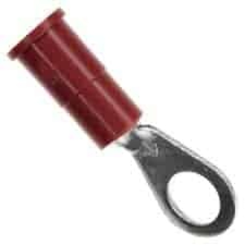 Terminal Ring Tongue 22-18 Awg. Stud 10. Insulated PK/100