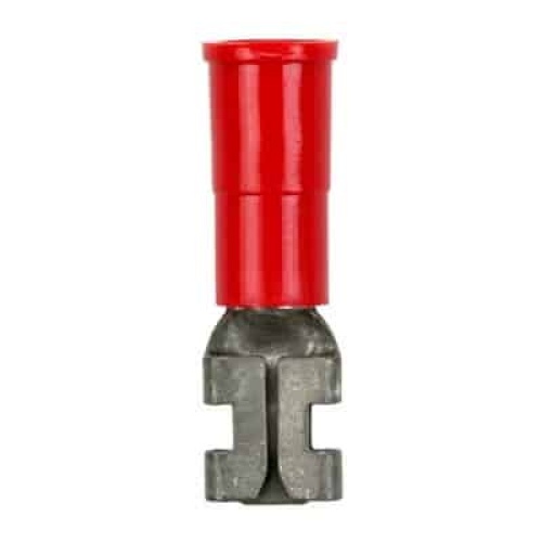 Terminal Fast On 22-18 Awg. Female Insulated Vinyl Butted. PK/100