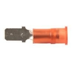 Terminal Fast On 22-18 Awg. Male Insulated Nylon. PK/100