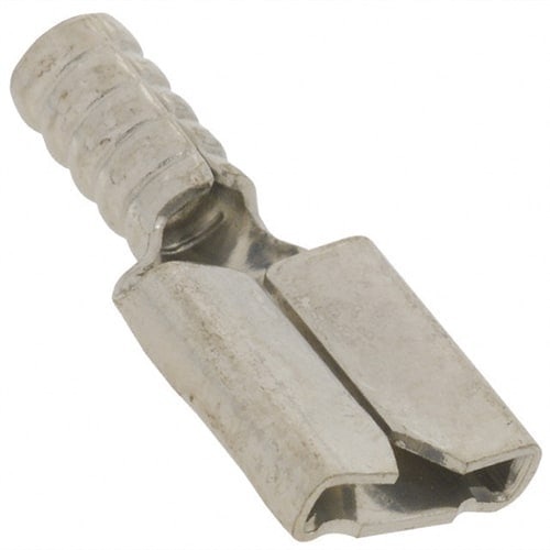 Terminal Fast On 22-18 Awg. Female Non-insulated Butted. PK/100