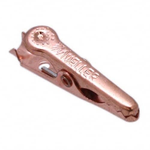 Clip Mini Alligator Copper 5 Amp  PK/10