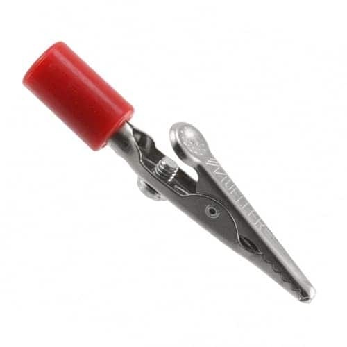 CLIP Alligator ST 10amp w/Acetate Handle & Screw  PK/10