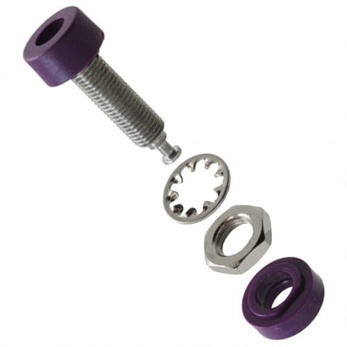 Banana Jack Brass Violet 10/PK