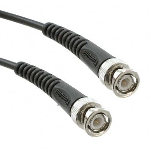 CABLE Assy Crimp BNC M Ends Lth-48.0 BLK