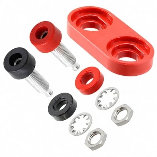 Banana Jack Double Brass RED