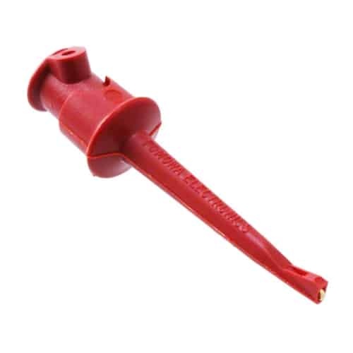 Test Clip Mini Grabber RED PK/10
