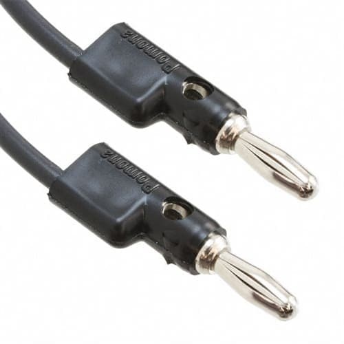 CORD PATCH STD Ban 36.0 BLK Stacking Plug Ea End