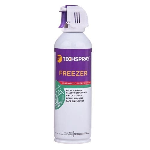 Techspray 1672-10S Freeze Spray, Non-Flammable, 10 oz Aerosol