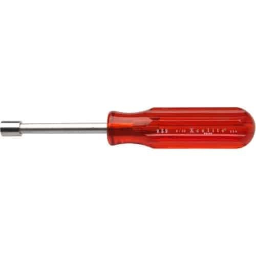 NUTDRIVER 9/32in x 3-1/8in Hollow Shaft ORG Handle