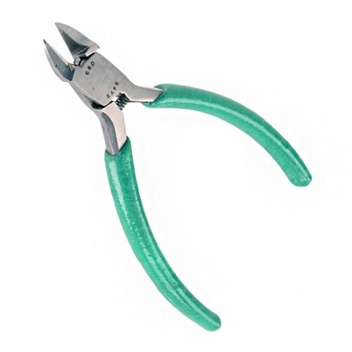 PLIERS Head Cutter 4in GRN Cushion Grips Carded
