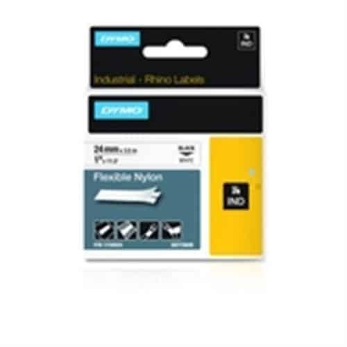 RHINO 1 White Flexible Nylon Labels