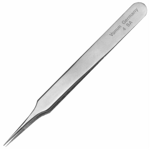 PRECISION SS TWEEZERS, TAPERED VERY FINE 4 SA