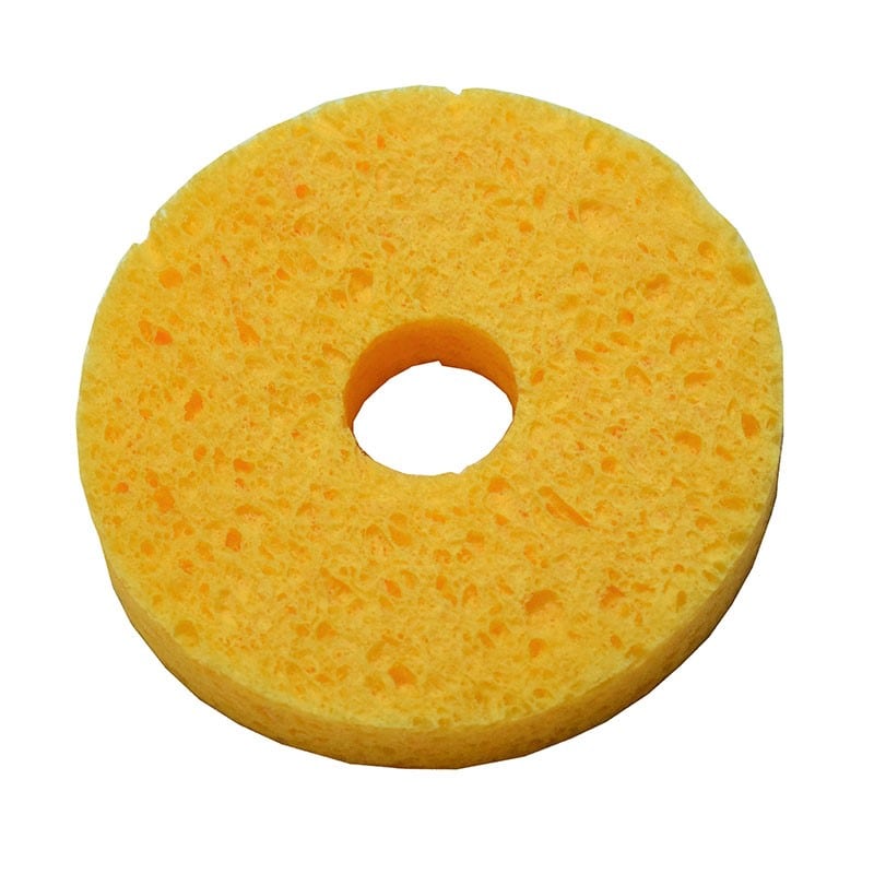 SOLDER SPONGE, ROUND, CENTERHOLE, 3 IN, 10/PK Production Supply Store
