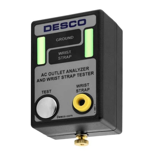 AC OUTLET ANALYZER & WRIST STRAP TESTER, NORTH AMERICA