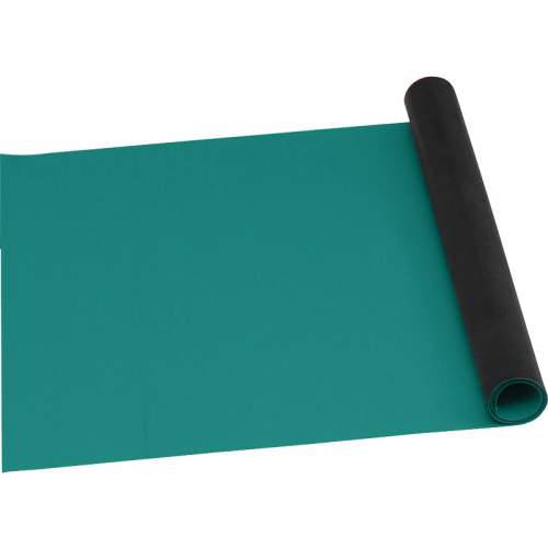 MAT ROLL, RUBBER, R1, GREEN, 36" X 50' x 0.080", SMOOTH