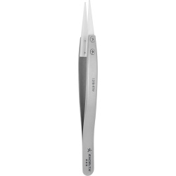 Excelta Tweezers - Replaceable Acetal .04" x .038" Tip - Straight