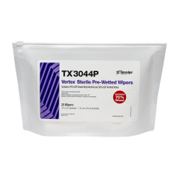 Sterile VERTEX Prewet Wiper - Ethanol (12" X 12"  )