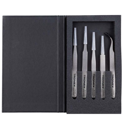 Tronex High Precision Titanium Tweezer Kit