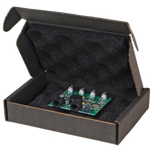 Circuit Board Shipper W/Black Foam, 7 X 5 X 1-1/2