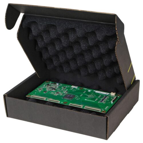 Circuit Board Shipper W/Black Foam, 10-1/2 X 8-1/2 X 2-1/2