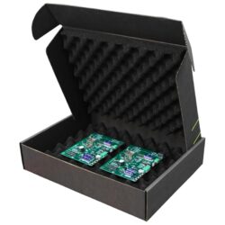 Circuit Board Shipper W/Black Foam, 12-1/2 X 10-1/2 X 2-1/2