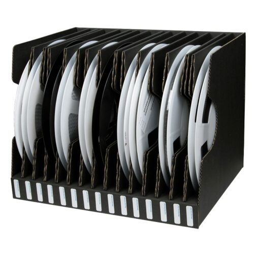 Reel Holder, 13 Inch, 15 Slots 17-1/2  X 13-11/16 X 13-1/4 In