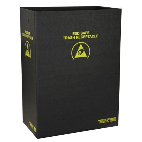 Trash Receptacle, Incl Handles & Wire 22-7/8 X 12-7/8 X 32 In