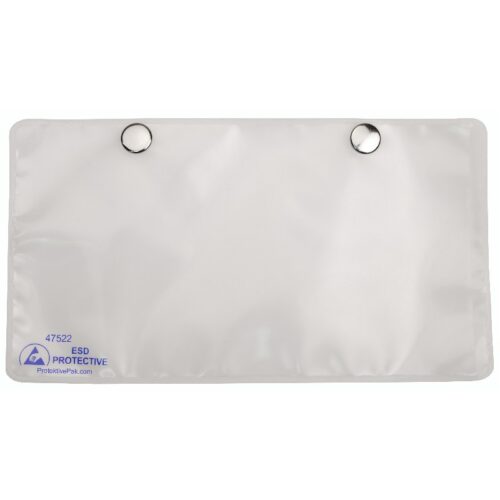 Card Holder, Dissipative, With Snaps, 4''X7'' Insert, 25Pk