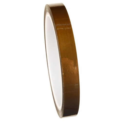 Wescorp ESD Tape, Polyimide, Hi Temp, 1/2 In X 36 Yds