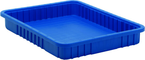 Quantum Storage Dividable Grid Conta in.er Blue 22-1/2 in. X 17-1/2 in. X 3 in.