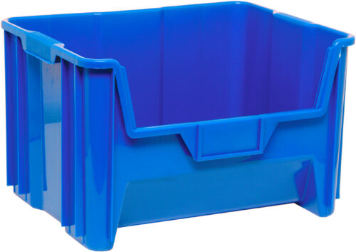 Quantum Storage Heavy Duty Giant Stack Cont Blue 15-1/4 in. X 19-7/8 in. X 12-7/16 in.
