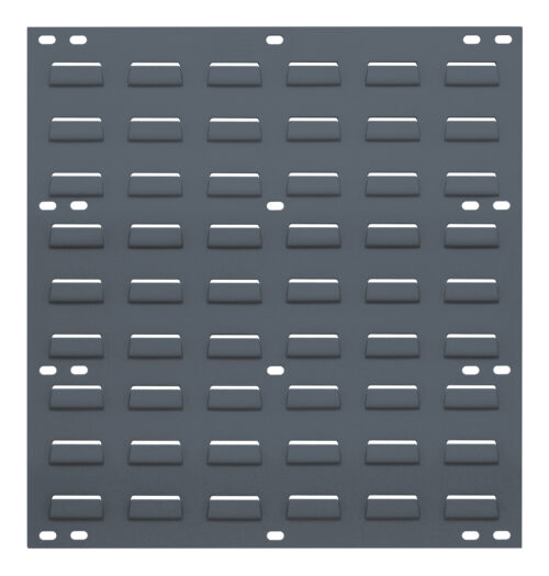 Quantum Storage 18 in. X 19 in. Louvered Panel Gray